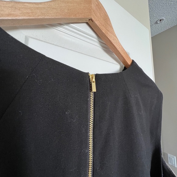 Calvin Klein mini dress with square neck and gold tone hardware - Picture 2 of 5